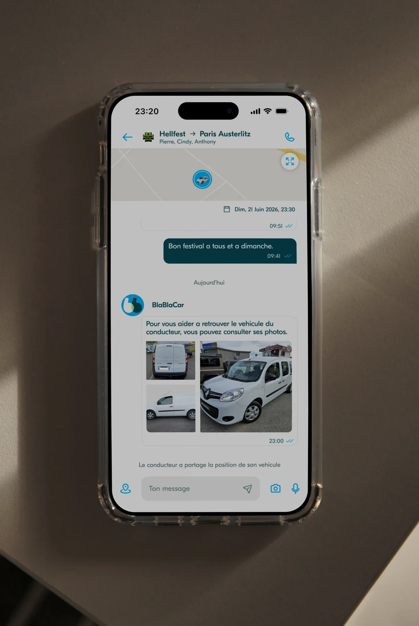 Overview of the project BlaBlaCar
