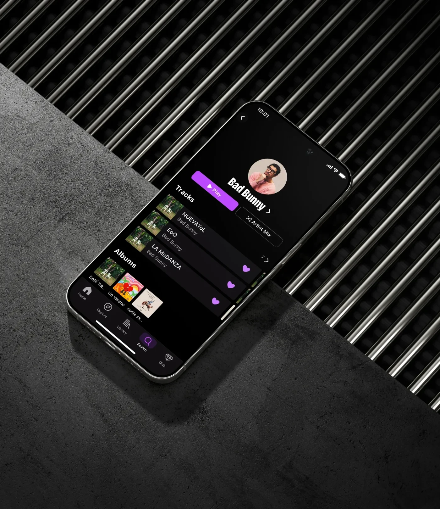 Overview of the project Deezer